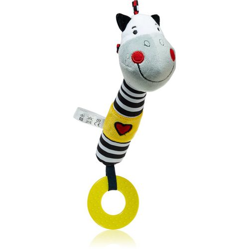 Squeaky Toy with Teether giocattolo con fischietto con dentaruolo Zebra Zack 1 pz - BabyOno - Modalova