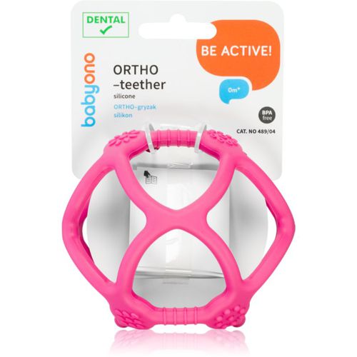 Be Active Ortho Teether dentaruolo per neonati Pink 1 pz - BabyOno - Modalova