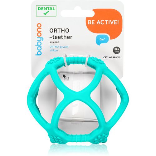 Be Active Ortho Teether Beißring für Kinder ab der Geburt Blue 1 St - BabyOno - Modalova