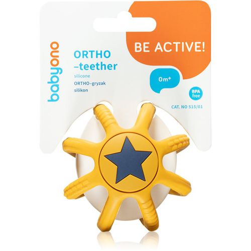 Be Active Ortho dentaruolo per neonati Yellow 1 pz - BabyOno - Modalova