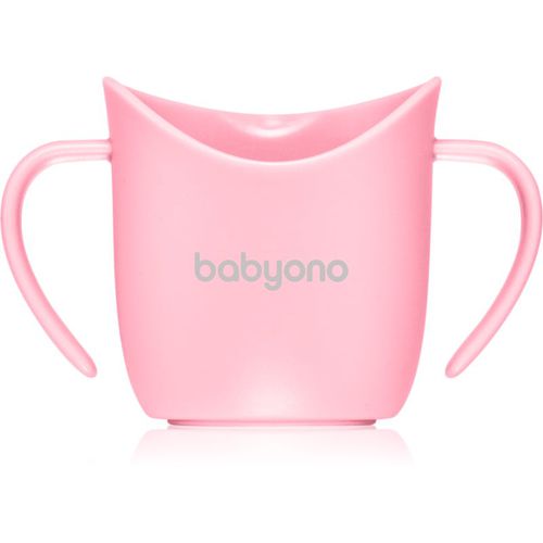 Be Active Ergonomic Training Cup bicchiere salvagoccia con maniglie Pink 6 m+ 120 ml - BabyOno - Modalova