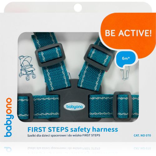 Be Active Safety Harness First Steps correas de seguridad para niños Green 6 m+ 1 ud - BabyOno - Modalova