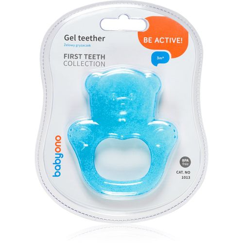 Be Active Gel Teether dentaruolo Blue Bear 1 pz - BabyOno - Modalova