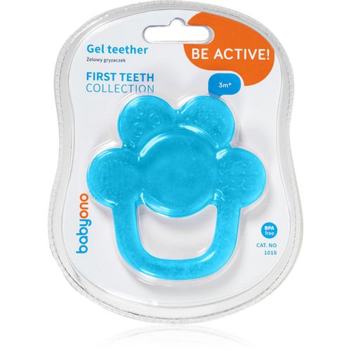 Be Active Gel Teether mordedor Flower Blue 1 ud - BabyOno - Modalova