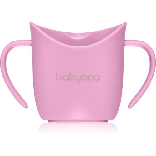 Be Active Ergonomic Training Cup bicchiere salvagoccia con maniglie Purple 6 m+ 120 ml - BabyOno - Modalova