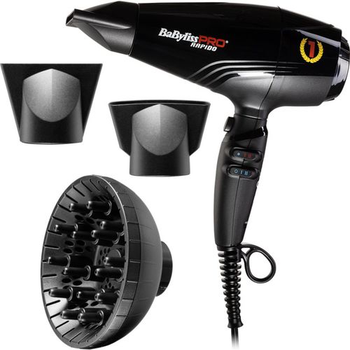 Rapido BAB7000IE phon per capelli Light Black - BaByliss PRO - Modalova