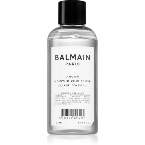 Argan elisir all'olio per capelli luminosi e lisci 100 ml - Balmain Hair Couture - Modalova