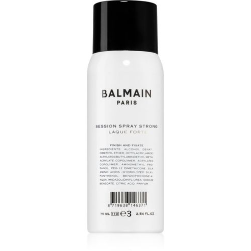 Session Spray laca de pelo fijación fuerte estuche de viaje 75 ml - Balmain Hair Couture - Modalova