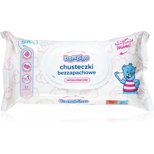 Baby Unscented Wet Wipes extrem feine, angefeuchtete Feuchttücher für Kinder ab der Geburt 57 St - Bambino - Modalova