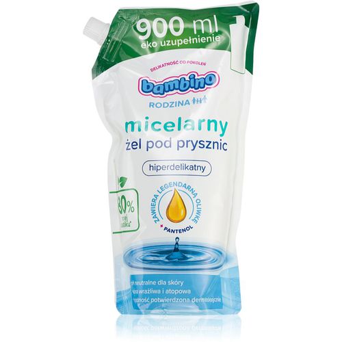 Family Refill Micellar gel de ducha micelar Recambio 900 ml - Bambino - Modalova