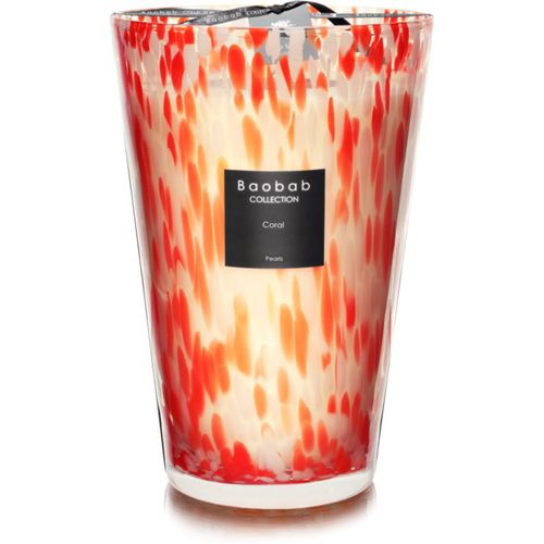 Pearls Coral candela profumata 35 cm - Baobab Collection - Modalova