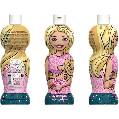 In1 gel doccia delicato e shampoo per bambini 400 ml - Barbie - Modalova