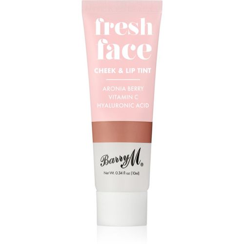 Fresh Face blush liquido e lucidalabbra colore Caramel Kiss 10 ml - Barry M - Modalova