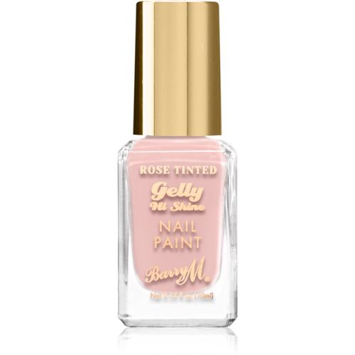 Gelly Hi Shine Rose Tinted esmalte de uñas tono Eden Rose 10 ml - Barry M - Modalova