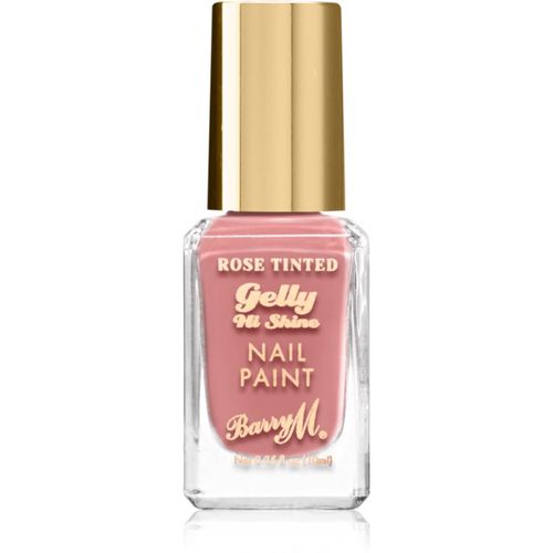 Gelly Hi Shine Rose Tinted esmalte de uñas tono Crushed 10 ml - Barry M - Modalova