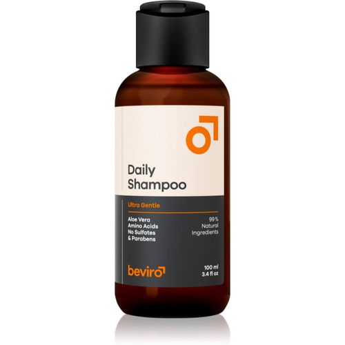 Daily Shampoo Ultra Gentle Shampoo für Männer mit Aloe Vera 100 ml - Beviro - Modalova