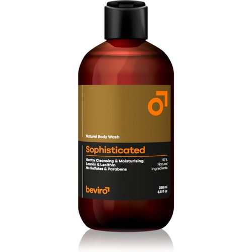 Natural Body Wash Sophisticated gel doccia per uomo 250 ml - Beviro - Modalova