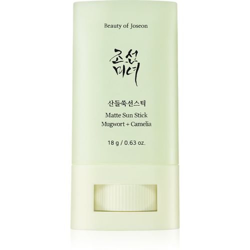 Matte Sun Stick Mugwort + Camelia crema abbronzante in stick SPF 50+ 18 g - Beauty Of Joseon - Modalova