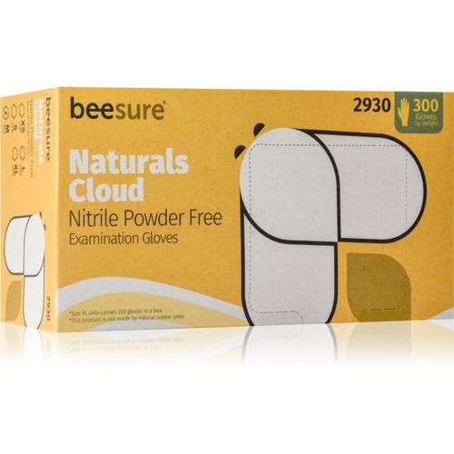 Naturals Cloud White Handschuhe aus Nitril puderfrei Größe L 2x150 St - BeeSure - Modalova