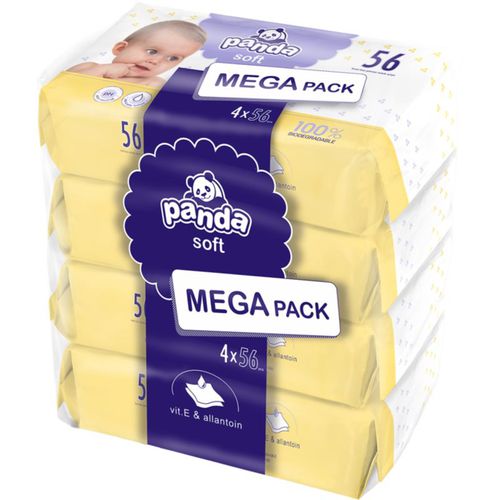 Panda Soft feuchte Feuchttücher für Kinder 4x56 St - Bella Baby Happy - Modalova