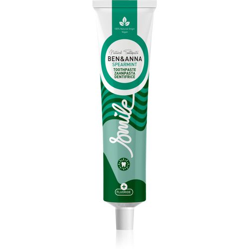 Toothpaste Spearmint dentifricio naturale al fluoro 75 ml - BEN&ANNA - Modalova