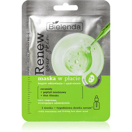 Renew Your Skin mascarilla nutriente en forma de hoja 18 g - Bielenda - Modalova