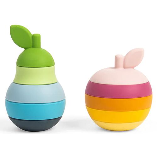 Stacking Apple & Pear coppette impilabili 1 y+ 2x5 pz - Bigjigs Toys - Modalova