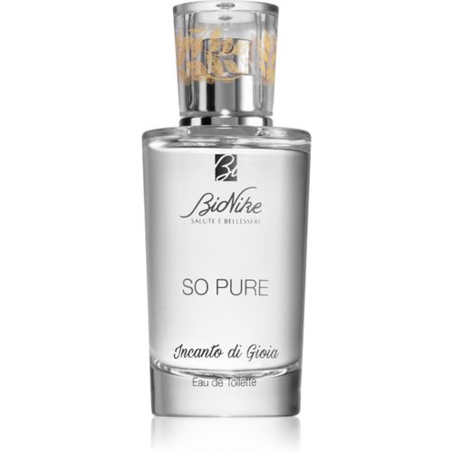 So Pure Incanto di Gioia Eau de Toilette da donna Freesia & Bergamot 50 ml - BioNike - Modalova