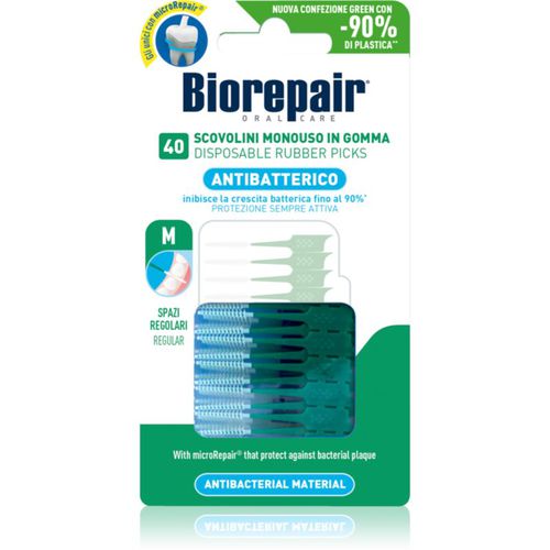 Rubber Picks Regular palillos de dientes Green - Regular 40 ud - Biorepair - Modalova