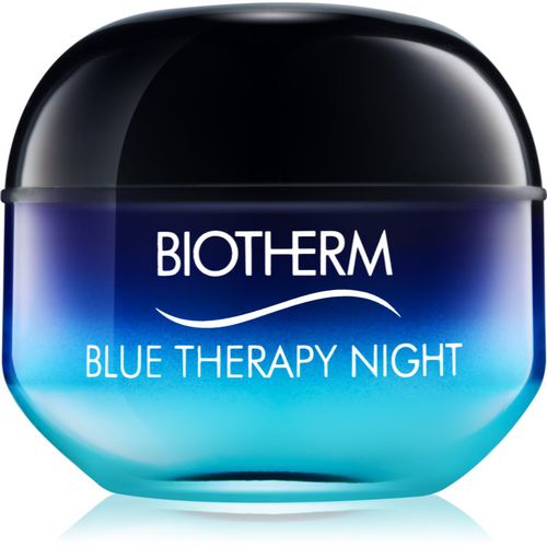 Blue Therapy crema de noche antiarrugas para todo tipo de pieles 50 ml - Biotherm - Modalova