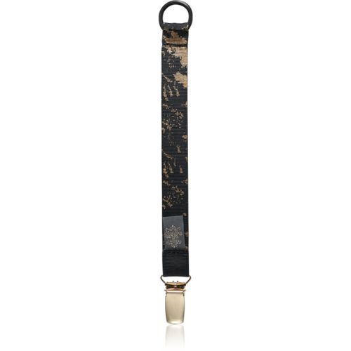 Pacifier Clip Schnullerclip Black Golden 1 St - Bjällra of Sweden - Modalova