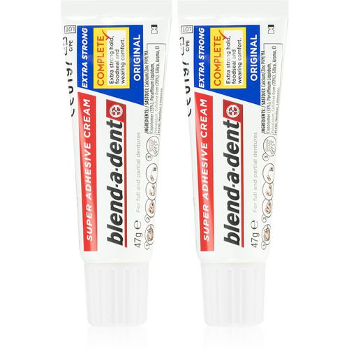 Extra Strong Original crema fijadora para prótesis dentales 2x47 g - Blend-a-dent - Modalova