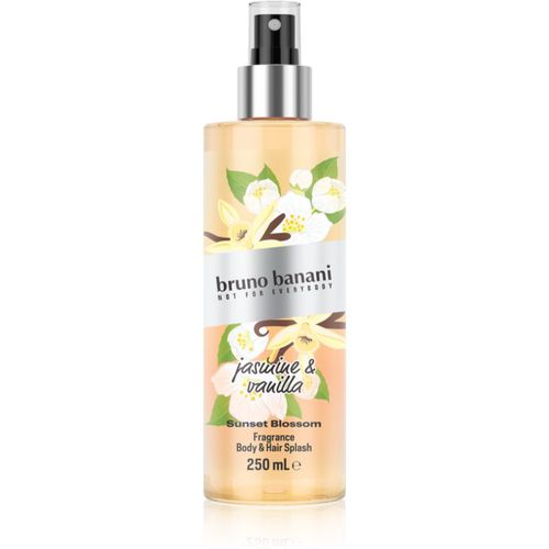 Sunset Blossom Jasmine & Vanilla parfümiertes Spray für Körper und Haare für Damen 250 ml - Bruno Banani - Modalova