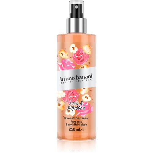 Sweet Fantasy Rose & Popcorn parfümiertes Bodyspray Für Körper und Haar für Damen 250 ml - Bruno Banani - Modalova