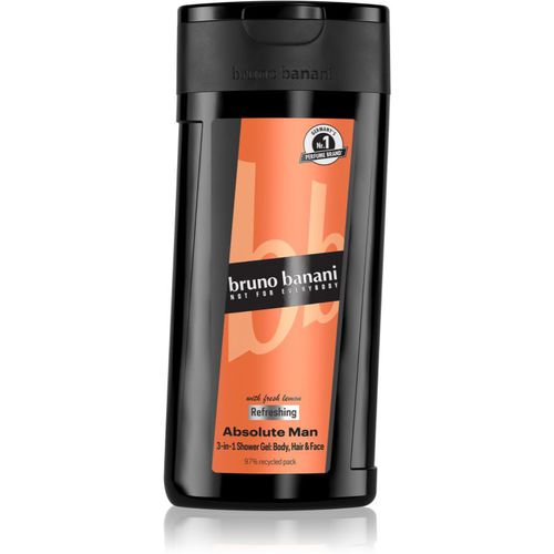 Absolute Man erfrischendes Duschgel 3in1 für Herren 250 ml - Bruno Banani - Modalova