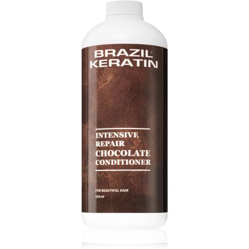 Chocolate Intensive Repair Conditioner balsamo per capelli rovinati 550 ml - Brazil Keratin - Modalova