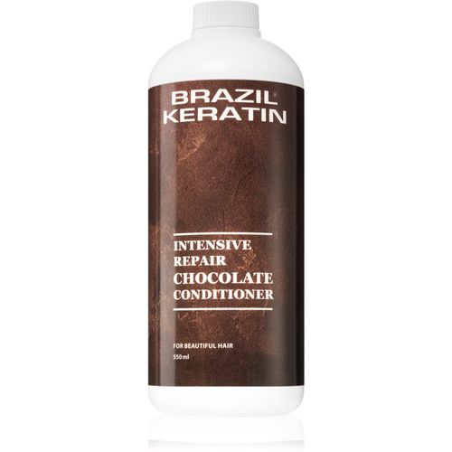 Chocolate Intensive Repair Conditioner Conditioner für beschädigtes Haar 550 ml - Brazil Keratin - Modalova