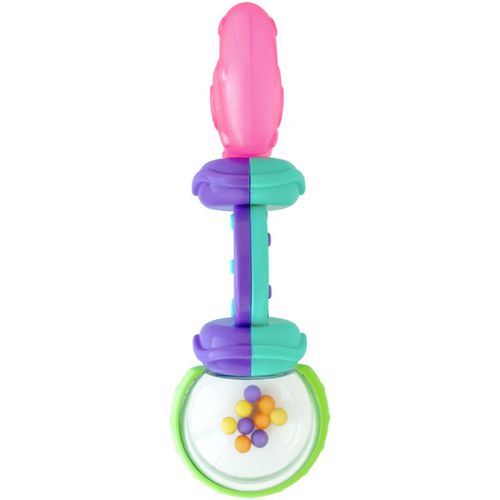 Teether & Rattle Rassel mit Beißring 3m+ 1 St - Bright Starts - Modalova