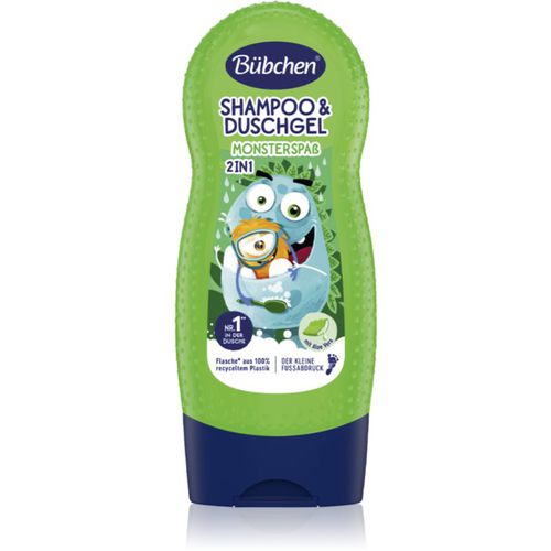 Kids Monster Fun Shampoo & Duschgel 2 in 1 3 y+ 230 ml - Bübchen - Modalova