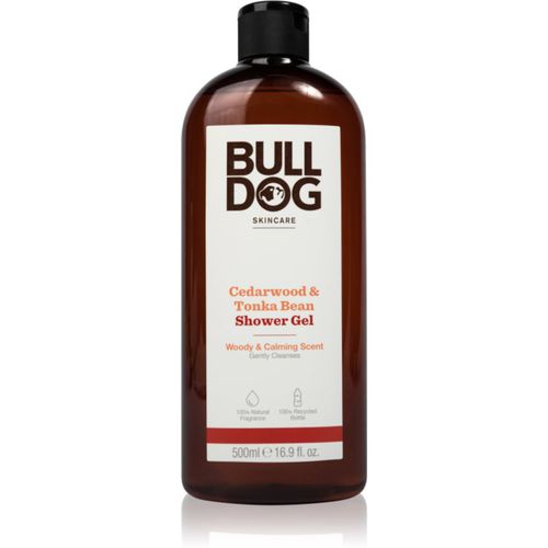 Cedarwood and Tonka Bean gel de ducha para hombre 500 ml - Bulldog - Modalova