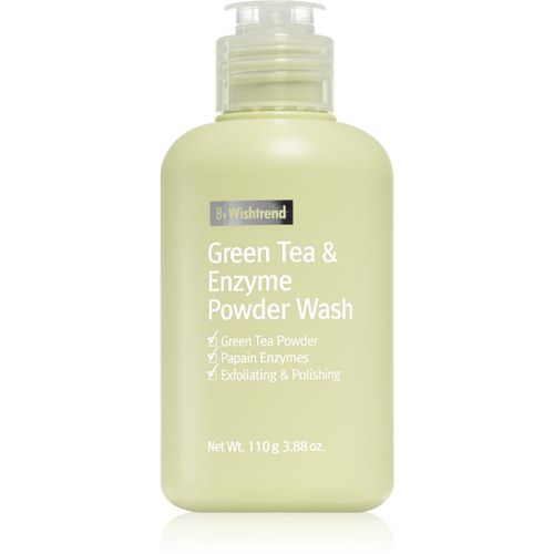 Green Tea & Enzyme polvos limpiadores suaves 110 g - By Wishtrend - Modalova