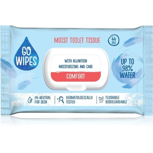 Comfort carta igienica umidificata per pelli sensibili 44 pz - GoWipes - Modalova