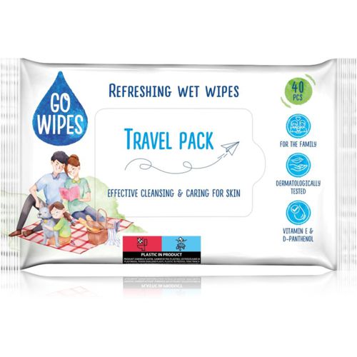 Refreshing salviette detergenti umidificate per le mani 40 pz - GoWipes - Modalova