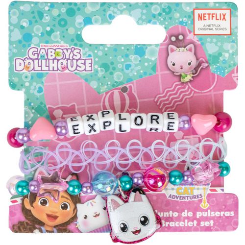 Bracelet Set braccialetto per bambini 3 pz - Gabby's Dollhouse - Modalova