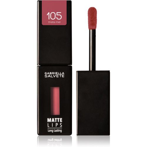 Matte Lips rossetto liquido lunga tenuta effetto opaco colore 105 That's Me! 4,5 ml - Gabriella Salvete - Modalova