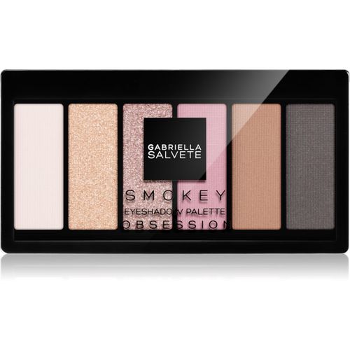 Eyeshadow 6 Shades Palette palette di ombretti colore 04 Obsession 12 g - Gabriella Salvete - Modalova