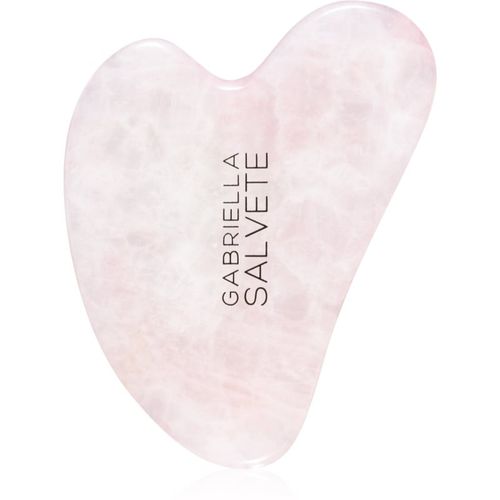 Gua Sha Rose Quartz accesorio para masaje para el rostro 1 ud - Gabriella Salvete - Modalova