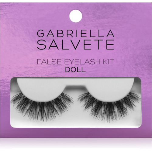 False Eyelash Kit Doll ciglia finte con colla e applicatore 1 pz - Gabriella Salvete - Modalova