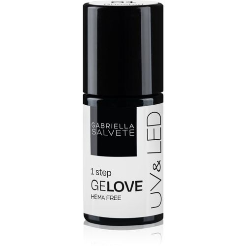 GeLove esmalte para uñas en gel para lámpara UV/LED 3 en 1 tono 01 Ghosted 8 ml - Gabriella Salvete - Modalova