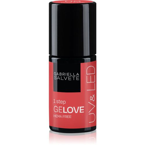 GeLove esmalte para uñas en gel para lámpara UV/LED 3 en 1 tono 08 Red Flag 8 ml - Gabriella Salvete - Modalova